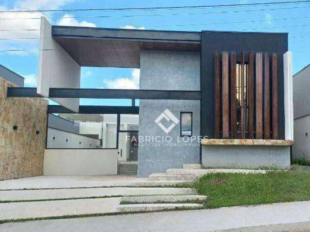 Linda Casa Térrea com 3 dormitórios à venda, 150 m² - Condomínio Terras do Vale - Caçapava/SP