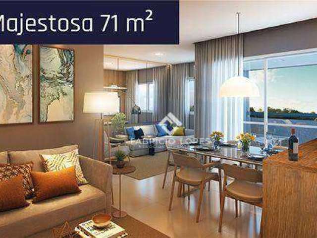 BLUE VIEW (Planta MAJESTOSA - 71 m²) - Apto 3 dorms - Vila Industrial - SJC/SP