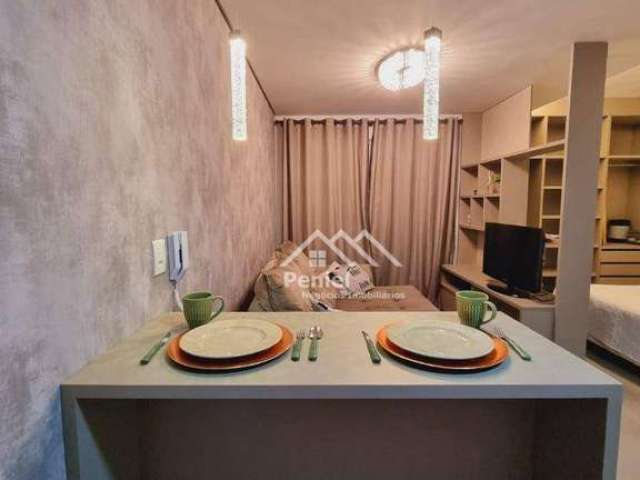 Apartamento com 1 dormitório para alugar, 35 m² por R$ 2.985,44/mês - Jardim Botânico - Ribeirão Preto/SP