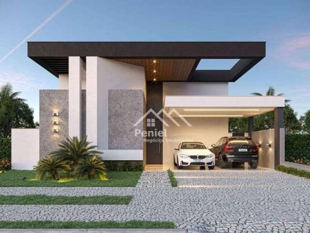 Casa com 3 dormitórios à venda, 208 m² por R$ 1.920.000 - Quinta dos Ventos - Ribeirão Preto/SP