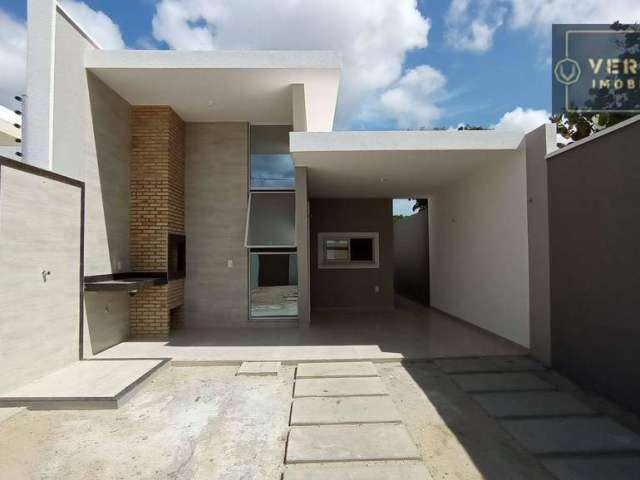 Casa à venda, 100 m² por R$ 470.000,00 - Guaribas - Eusébio/CE