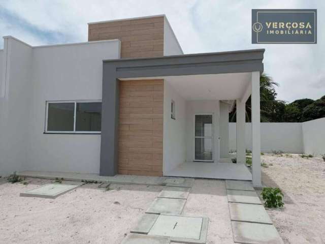 Casa com 2 dormitórios à venda, 71 m² por R$ 299.000,00 - Pires Façanha - Eusébio/CE