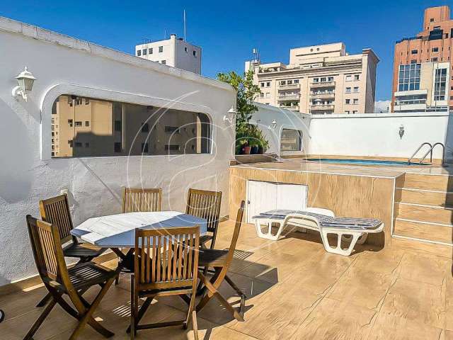 Cobertura Duplex para venda na Vila Nova Conceição, 350m² muito charmosa com 4 vagas.