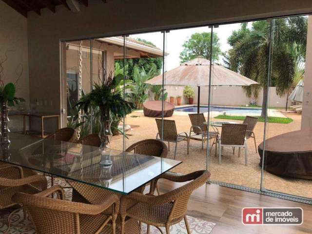 Casa com 4 suítes à venda, 600 m² por R$ 2.850.000 - Condomínio Santa Monica - Ribeirão Preto/SP