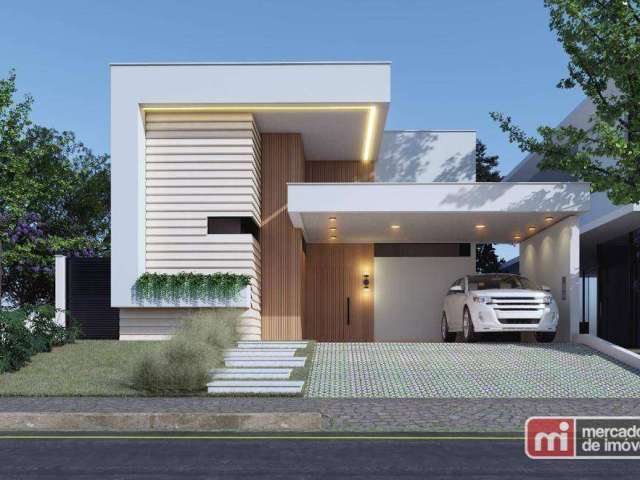 Casa com 3 dormitórios à venda, 210 m² por R$ 1.600.000,00 - Quinta dos Ventos - Ribeirão Preto/SP