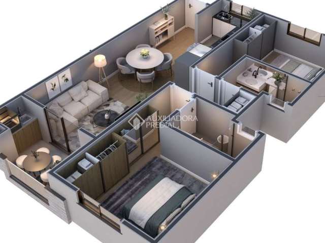 Apartamento com 2 quartos à venda na Rua Emma Vedana Palhosa, 111, Santa Catarina, Caxias do Sul, 71 m2 por R$ 380.000