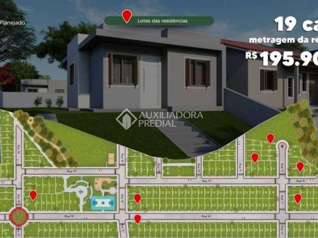 Casa com 2 quartos à venda na dos IPÊS, 333, Berto Círio, Nova Santa Rita, 45 m2 por R$ 195.900