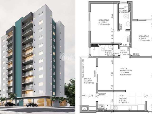 Apartamento com 2 quartos à venda na Rua Ruy Barbosa, 168, Centro, Estância Velha, 80 m2 por R$ 425.000