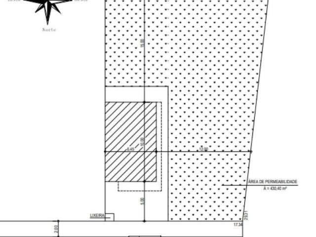 Terreno c/ Sobrado - 500 m² - Ressacada - Itajaí/SC