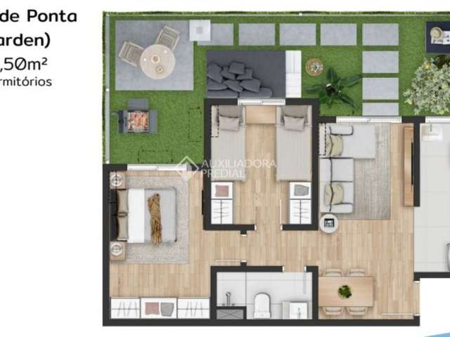 Apartamento com 2 quartos à venda na Rua Felipe Uebel, 1261, Santo André, São Leopoldo, 73 m2 por R$ 254.000