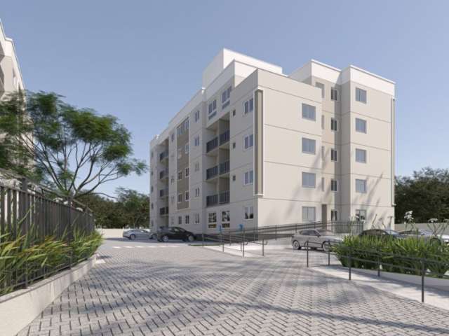 Apartamentos com 2 dormitórios, sacada e elevador em São José/SC