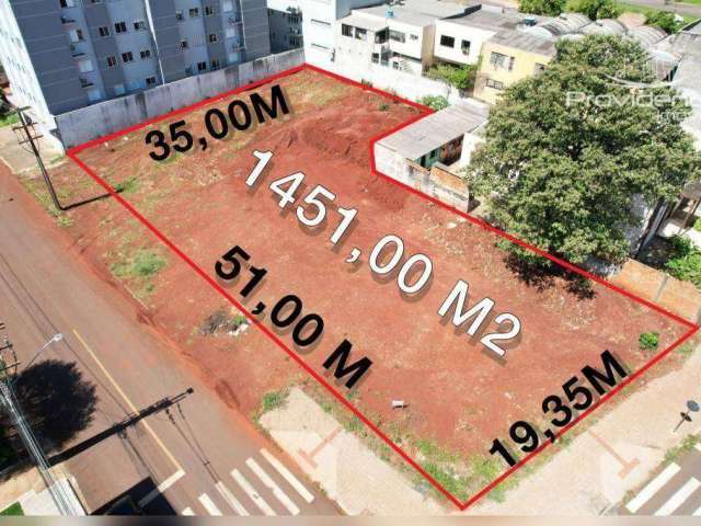 Terreno à venda, 1451 m² por R$ 2.499.000,00 - Alto Alegre - Cascavel/PR