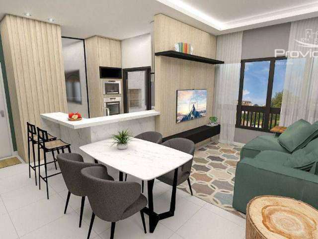 Apartamento com 2 dormitórios à venda por R$ 445.000,00 - Alto Alegre - Cascavel/PR