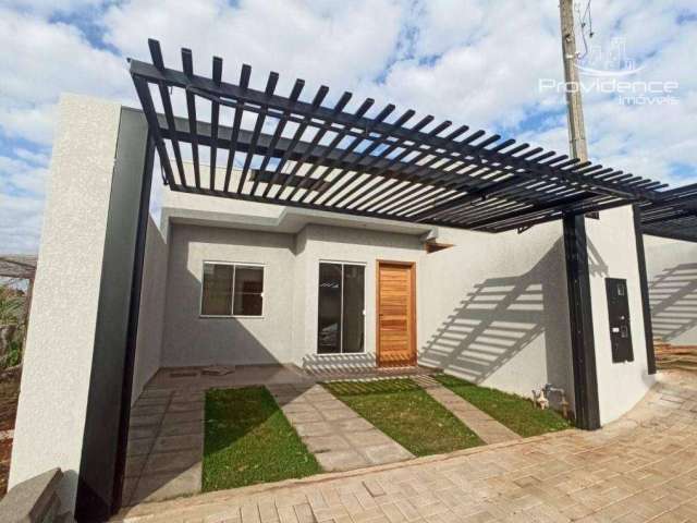 Casa com 2 dormitórios à venda, 54 m² por R$ 299.000,00 - Siena - Cascavel/PR