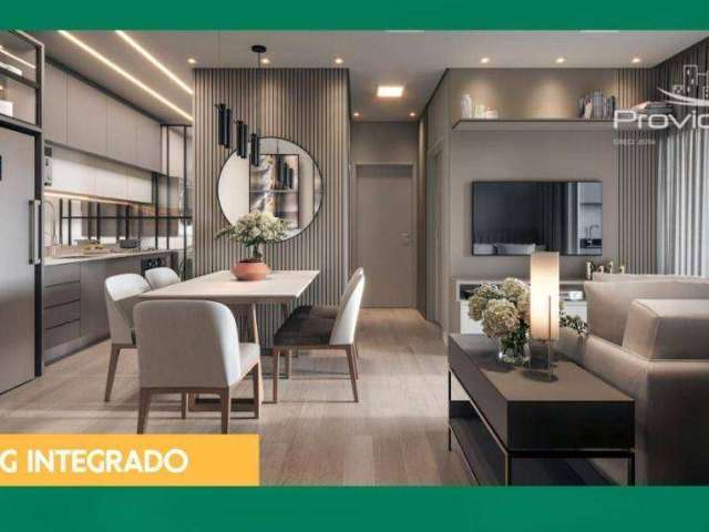 Apartamento com 2 dormitórios à venda, 61 m² por R$ 352.000,00 - Floresta - Cascavel/PR