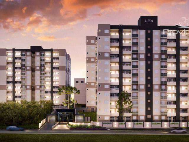 Apartamento com 2 dormitórios à venda, 54 m² por R$ 351.094,18 - Claudete - Cascavel/PR