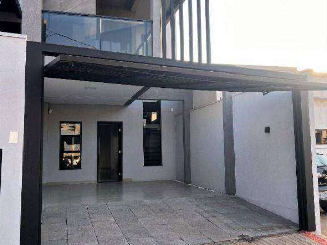 Sobrado com 3 dormitórios à venda, 105 m² por R$ 550.000,00 - Siena - Cascavel/PR