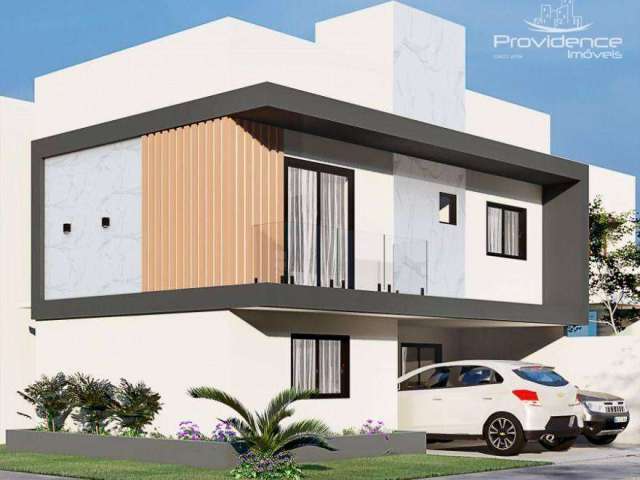 Sobrado com 3 dormitórios à venda, 109 m² por R$ 460.000,00 - Florais do Parana - Cascavel/PR