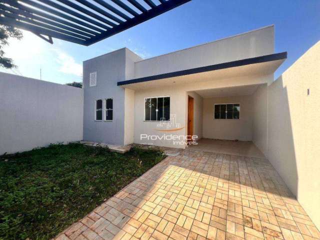 Casa com 2 dormitórios à venda, 62 m² por R$ 245.000,00 - Esmeralda - Cascavel/PR