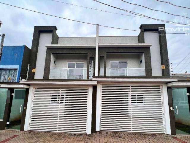 Sobrado com 3 dormitórios à venda, 124 m² por R$ 640.000,00 - Coqueiral - Cascavel/PR