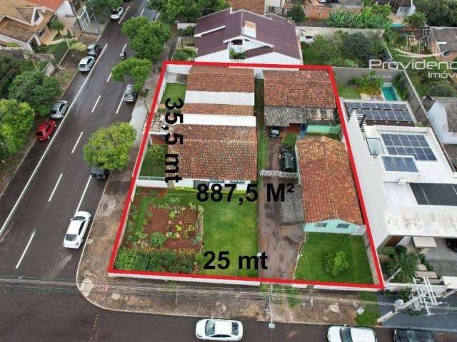 Terreno à venda, 887 m² por R$ 3.500.000,00 - Centro - Cascavel/PR