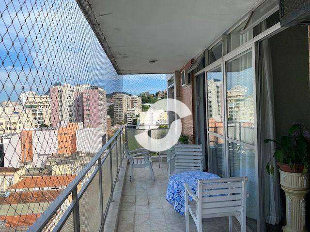 Vendo 3qts. com varandão,  145 m² por R$ 1.100.000,00 - Laranjeiras - Rio de Janeiro/RJ