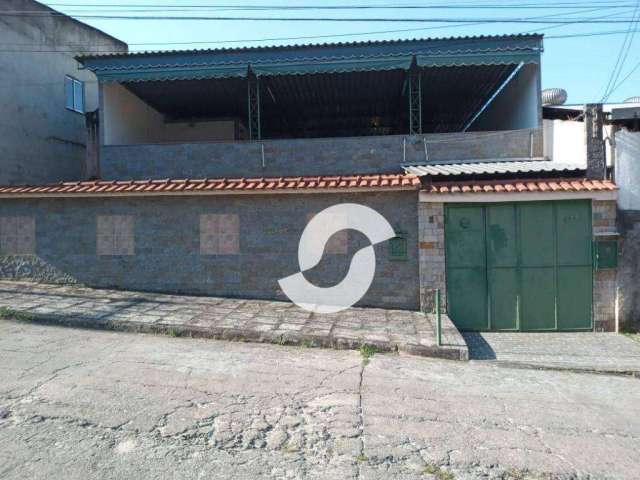 Casa ampla com 3 dormitórios à venda, 133 m² por R$ 300.000 - Colubande - São Gonçalo/RJ