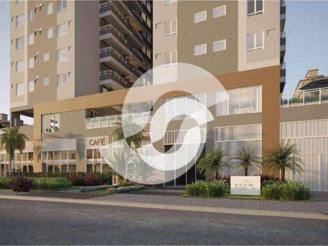 Apartamento com 1 dormitório à venda, 42 m² por R$ 340.000,00 - Santa Rosa - Niterói/RJ