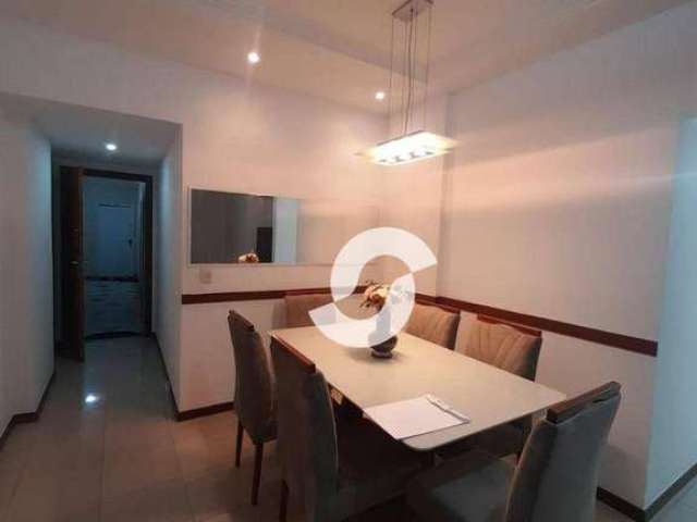 Apartamento com 3 dormitórios à venda, 110 m² por R$ 850.000,00 - Icaraí - Niterói/RJ