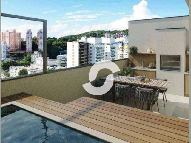 Cobertura com 4 dormitórios à venda, 194 m² por R$ 3.600.000,00 - Icaraí - Niterói/RJ