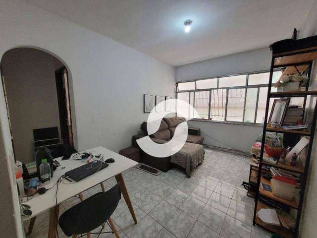 Apartamento em Icaraí, excelente localização com 1 dormitório à venda, 43 m² por R$ 360.000 - Icaraí - Niterói/RJ