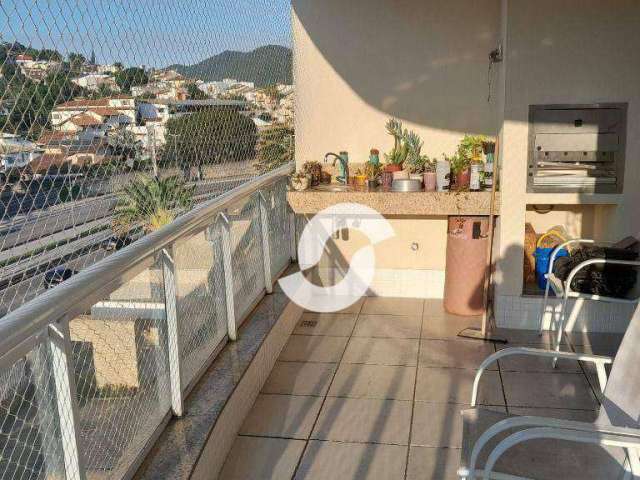 Apartamento com 3 dormitórios à venda, 115 m² por R$ 650.000,00 - Itaipu - Niterói/RJ