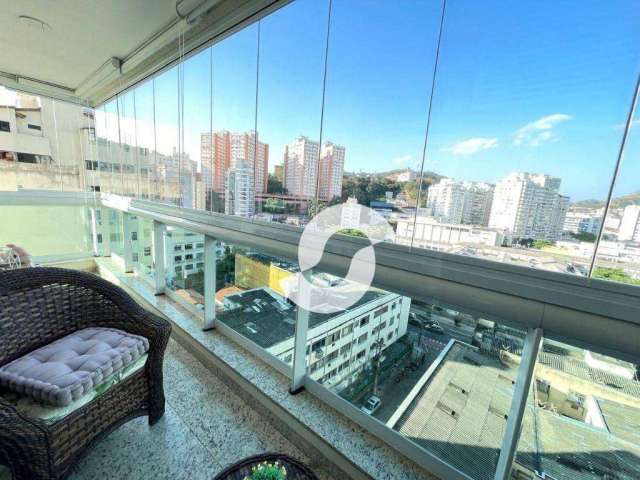 Apartamento com 2 dormitórios à venda, 92 m² por R$ 1.140.000,00 - Icaraí - Niterói/RJ