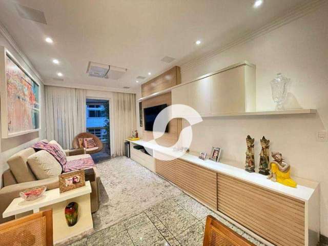 Apartamento com 3 dormitórios à venda, 110 m² por R$ 790.000,00 - Icaraí - Niterói/RJ