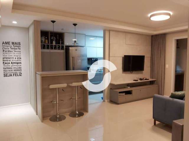 Apartamento com 3 dormitórios à venda, 90 m² por R$ 770.000,00 - Santa Rosa - Niterói/RJ