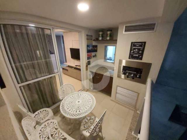 Apartamento com 3 dormitórios à venda, 90 m² por R$ 770.000,00 - Santa Rosa - Niterói/RJ