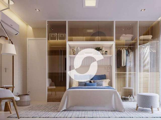 Apartamento com 3 dormitórios à venda, 94 m² por R$ 730.000,00 - Santa Rosa - Niterói/RJ