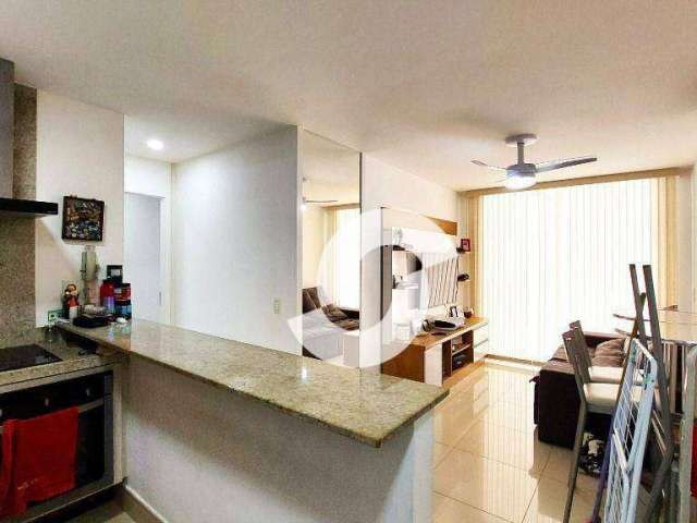 Ingá, apartamento de sala e quarto com vaga de garagem nan melhor rua no ingá em prédio moderno com lazer completo. r$570.000