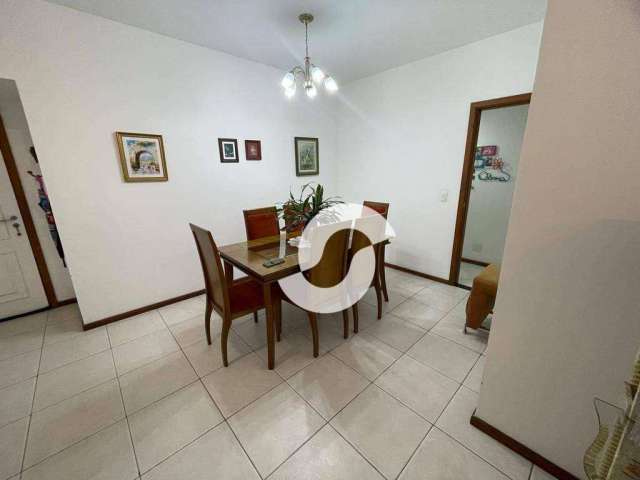 Apartamento com 3 dormitórios à venda, 115 m² por R$ 740.000,00 - Santa Rosa - Niterói/RJ