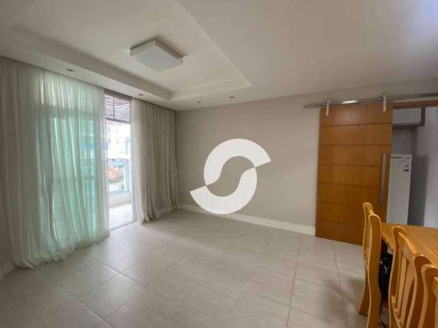 Apartamento com 2 dormitórios à venda, 78 m² por R$ 650.000,00 - Santa Rosa - Niterói/RJ