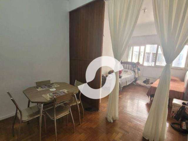 Apartamento no Centro de Niterói com 1 dormitório à venda, 34 m² por R$ 200.000 - Centro - Niterói/RJ