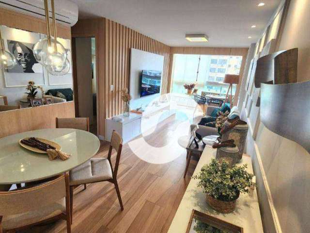 Apartamento com 2 dormitórios à venda, 68 m² por R$ 1.290.000,00 - Icaraí - Niterói/RJ