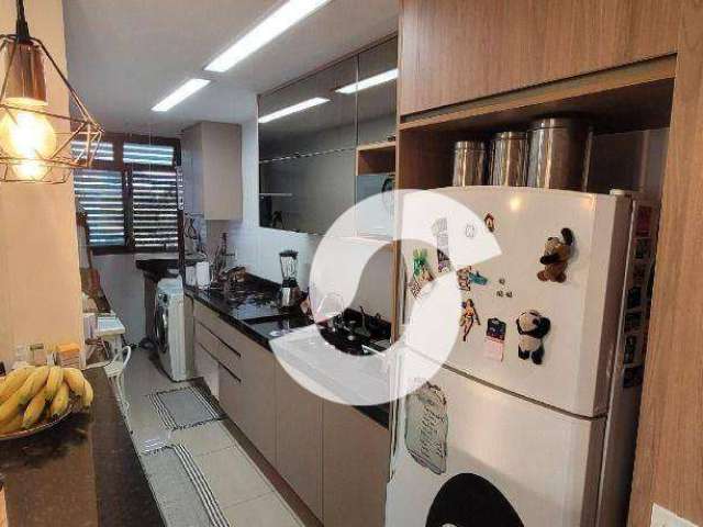 Apartamento com 2 dormitórios à venda, 90 m² por R$ 1.300.000,00 - Charitas - Niterói/RJ