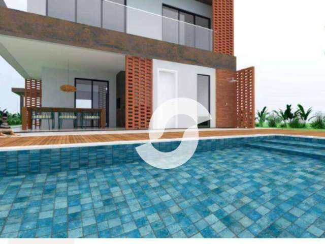 Casa com 4 dormitórios à venda, 208 m² por R$ 1.200.000,00 - Ubatiba - Maricá/RJ