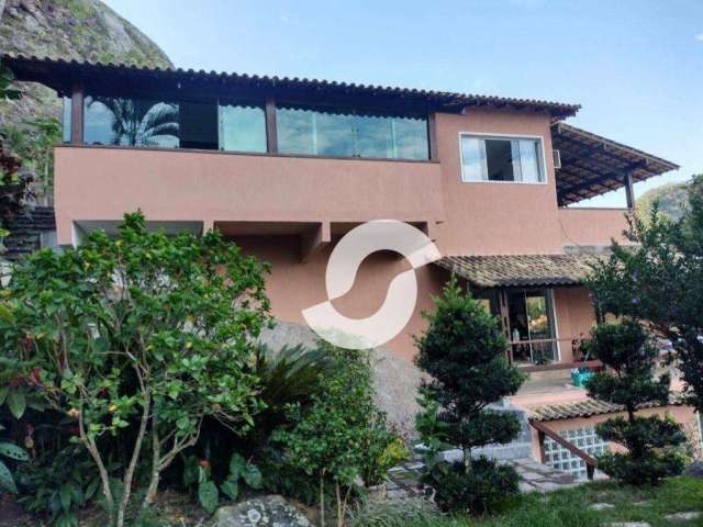 Casa com 5 dormitórios à venda, 330 m² por R$ 2.090.000,00 - Itacoatiara - Niterói/RJ