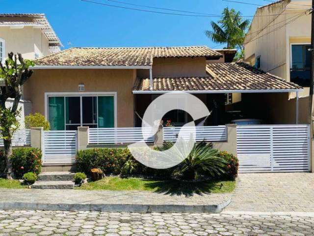 Casa ´Linear com 3 dormitórios à venda, 170 m² por R$ 585.000 - Várzea das Moças - Niterói/RJ