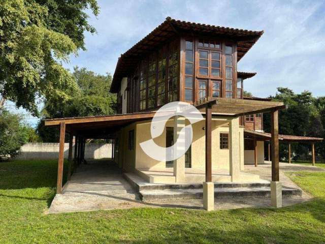 Sítio com 3 dormitórios à venda, 5536 m² por R$ 1.200.000,00 - Caxito - Maricá/RJ