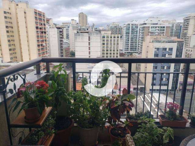 Apartamento com 2 dormitórios à venda, 75 m² por R$ 625.000,00 - Icaraí - Niterói/RJ