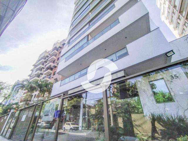 Apartamento com 2 dormitórios à venda, 65 m² por R$ 558.000,00 - Santa Rosa - Niterói/RJ