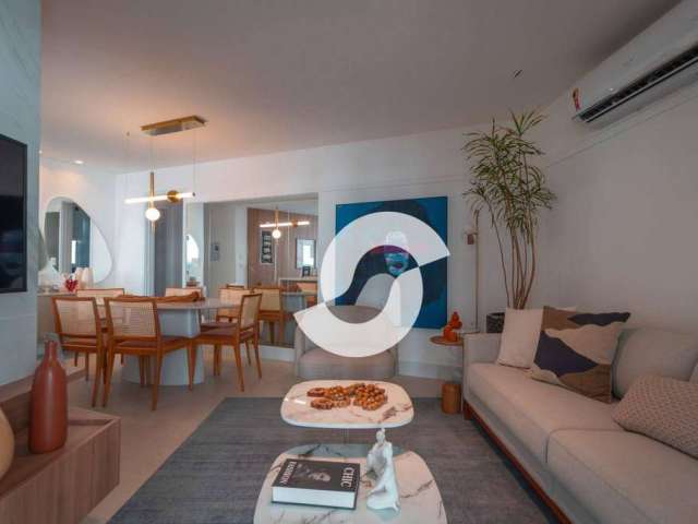 Apartamento com 3 dormitórios à venda, 125 m² por R$ 1.800.000,00 - Icaraí - Niterói/RJ